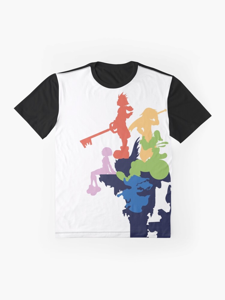 Imagen 4 de 5, Camiseta gráfica con la obra Kingdom Hearts Stylized Cover Art, diseñada y vendida por -Ernest.