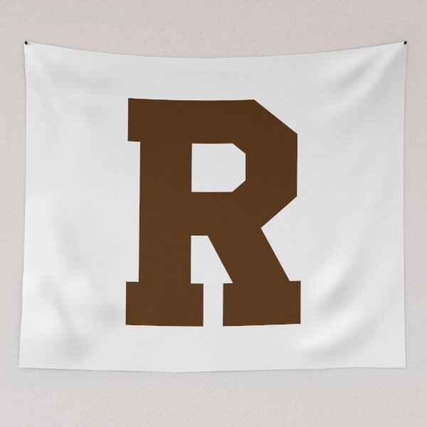 Item preview, Alphabet, Brown R, Sports letter R designed and sold by TheCultStuff.