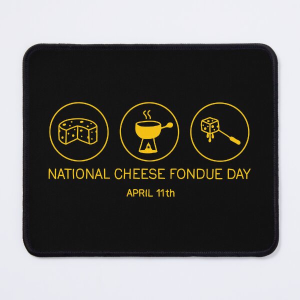 Item preview, National Cheese Fondue Day designed and sold by ValentinaHramov.