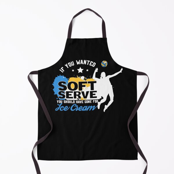Item preview, Funny Volleyball Gift Graphic Soft Serve Ice Cream Joke Classic T-Shirt designed and sold by jacksrome6.