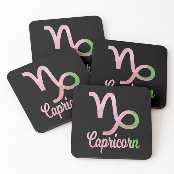 Item preview, Capricorn Pink and Green designed and sold by geraldineMS.