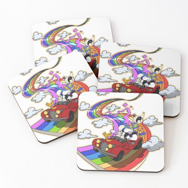 Item preview, The muscular unicorn and his friends on a road trip designed and sold by TomiAx.