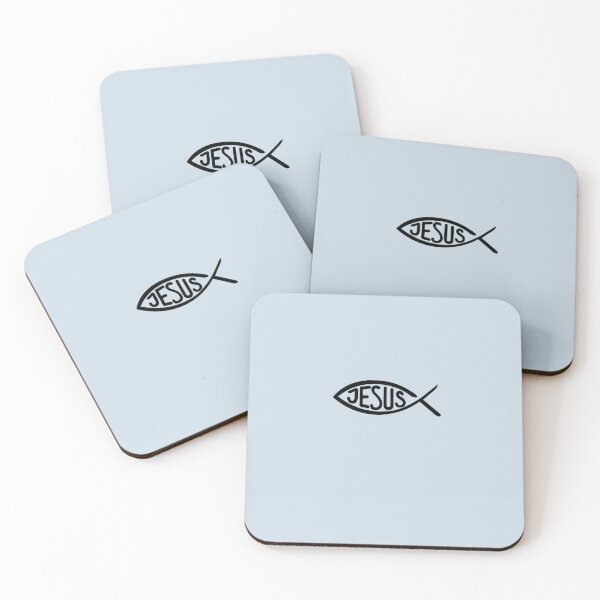 Item preview, Jesus fish Sticker designed and sold by Kevudamus.