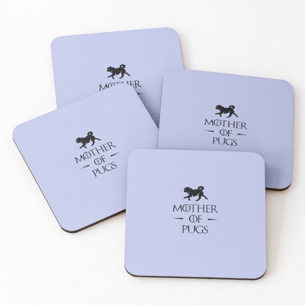 Item preview, Mother of Pugs - Black Sticker designed and sold by HenrySoysa.