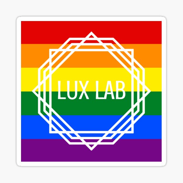 LGBTQI+ Lux Lab Sticker