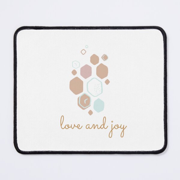 Item preview, Love and Joy Motivationa Mystic Quote in Boho Style designed and sold by LifeSights.