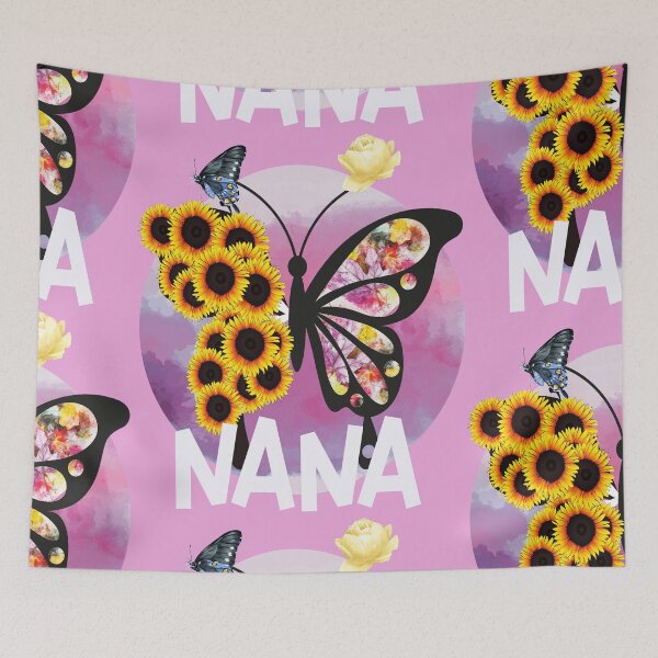 Item preview, Faty loves being called nana sunflower butterfly designed and sold by fatydesignspace.