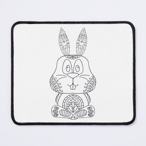 Item preview, Color your own bunny design designed and sold by PurrfectCorner.
