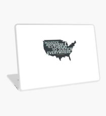 Injustice Anywhere is a Threat To Justice Everywhere Laptop Skin