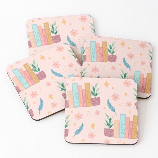 Item preview, Book Shelf Whimsical Pattern designed and sold by TheBubblyType.