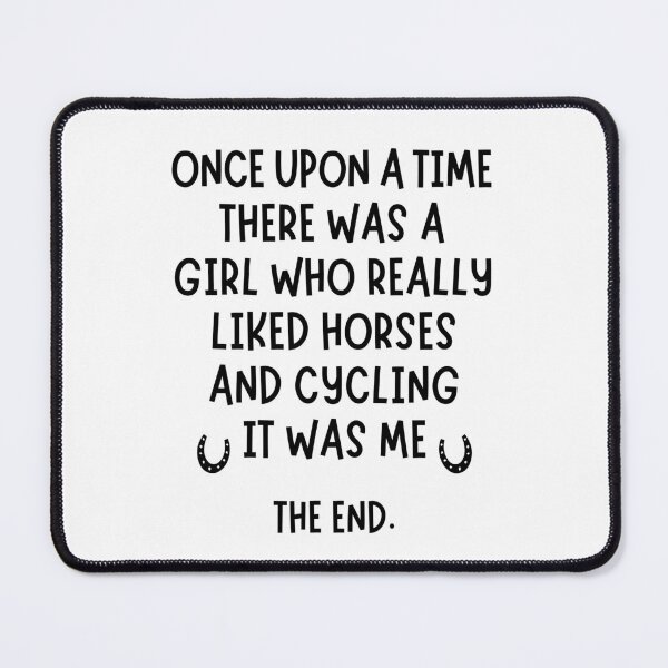 Item preview, A girl who really liked Cycling and Horses. designed and sold by TheGreenGoat.