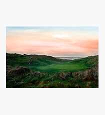 lush green Ballybunion links golf course Photographic Print