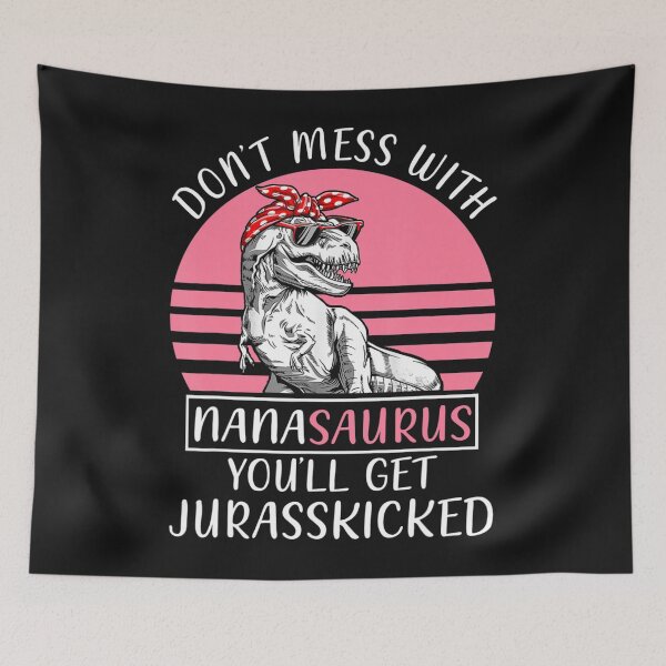 Item preview, Don't Mess With Mamasaurus You Get Jurasskicked Funny Mom T-Shirt designed and sold by Jonny021.