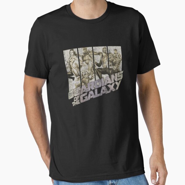 Item preview, Of The Galaxy Group Shot Distressed Panels Hoodie designed and sold by BuddeQuartz.