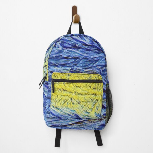 Item preview, A mountain stream. Van Gogh starry night style painting- Artistic scene to enjoy designed and sold by Inspire-me-CYK.