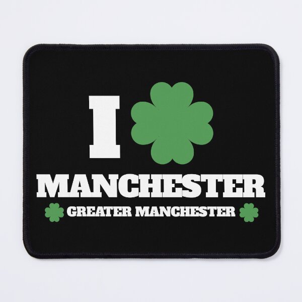 Item preview, I Love Irish Manchester, Greater Manchester for St. Patricks Day designed and sold by elhefe.