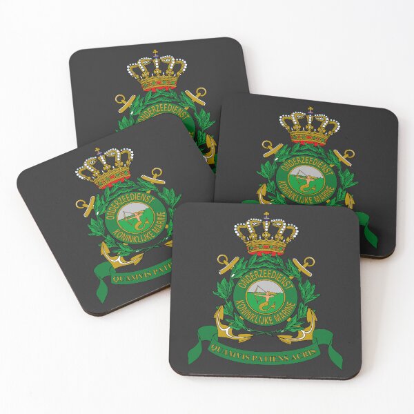 Item preview, Royal Netherlands Navy Submarine Service - Onderzeedienst designed and sold by wordwidesymbols.