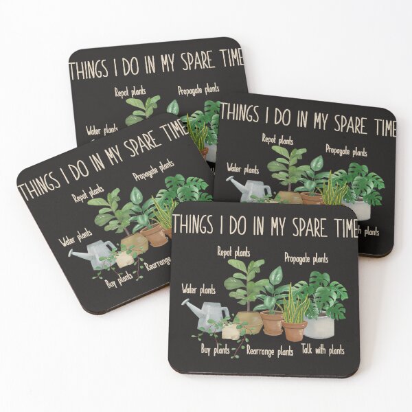 Item preview, Things I Do In My Spare Time Plant  designed and sold by SmithsFamily.