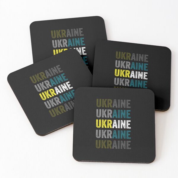Item preview, Ukraine Typography designed and sold by CaratCo.