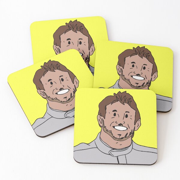 Item preview, Mini Jenson Button designed and sold by DrawnToRace.