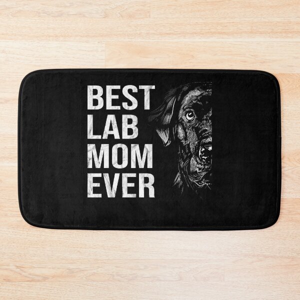 Artikelvorschau, Best Lab Mom Ever Labrador Retriever Hund Silhouette entworfen und verkauft von RJ-Art.
