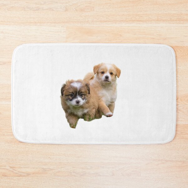 Item preview, pictures of two cute puppies designed and sold by JAG2B.