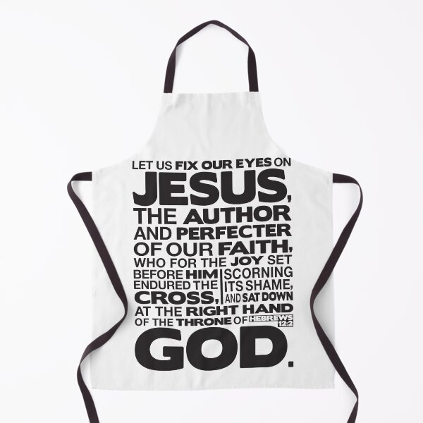 Item preview, Hebrews 12:2 Let Us Fix Our Eyes On Jesus designed and sold by plushism.