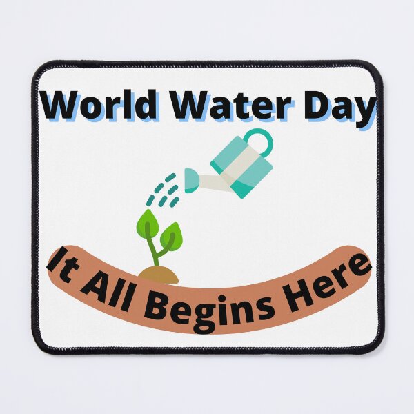 Item preview, World Water Day | World Water Day Conservation designed and sold by SolSel ⭐⭐⭐⭐⭐.