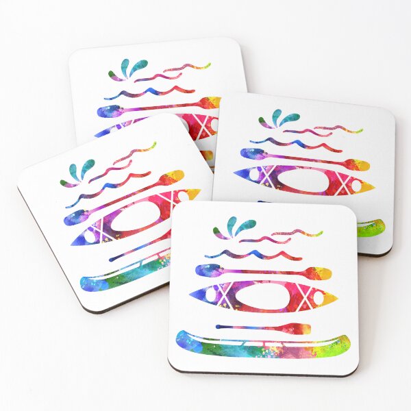Item preview, Kayaking Icon Watercolor designed and sold by Joanna-Asia.