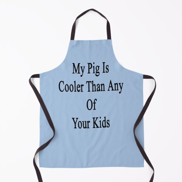 Item preview, My Pig Is Cooler Than Any Of Your Kids Sticker designed and sold by ClaudiaPenkner.