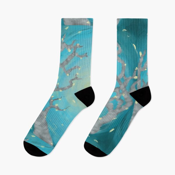 Item preview, Trees in a teal sky designed and sold by Maelyn-Couch.