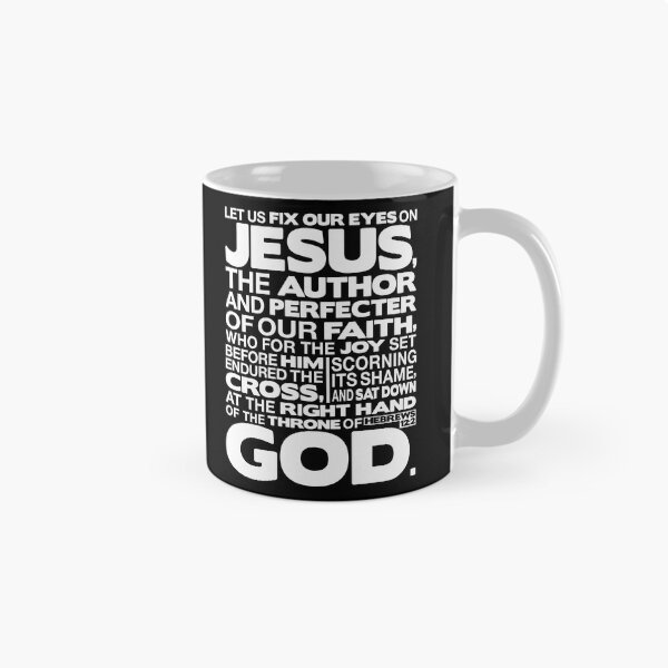 Item preview, Hebrews 12:2 Let Us Fix Our Eyes On Jesus designed and sold by plushism.