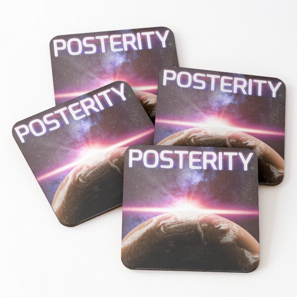 Posterity Cover Art Coasters (Set of 4)