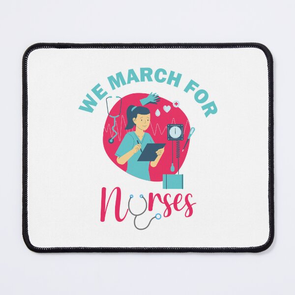 Item preview, We March For Nurses designed and sold by beefrancky.