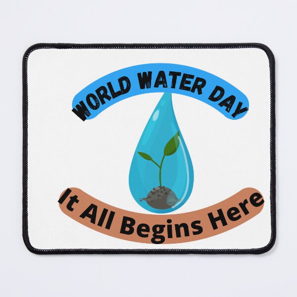 Item preview, World Water Day | World Water Day Conservation designed and sold by SolSel ⭐⭐⭐⭐⭐.