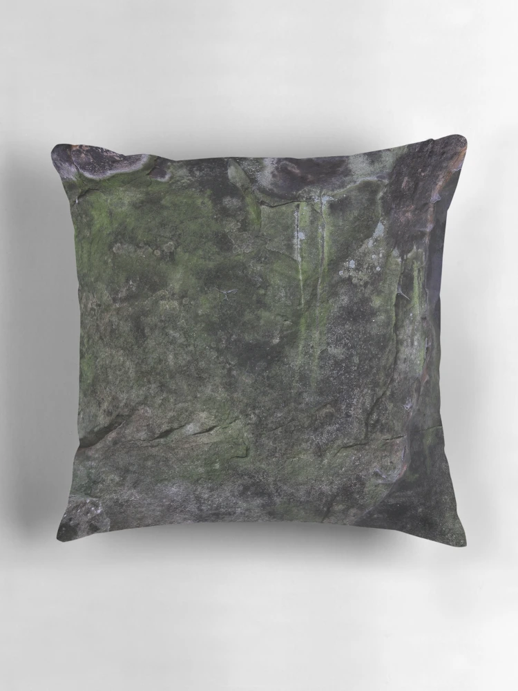 Thumbnail 3 of 4, Pillow, Rock Abstraction 3 designed and sold by mattmangrease.