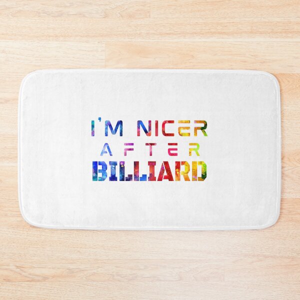 Item preview, I'm Nicer After Billiard watercolor designed and sold by Joanna-Asia.
