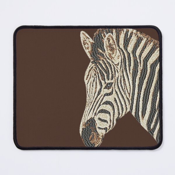 Item preview, Machine embroidery, Beautiful Embroidered Zebra, Stitch crafting, unique embroidered art designed and sold by RudolphBarnard.