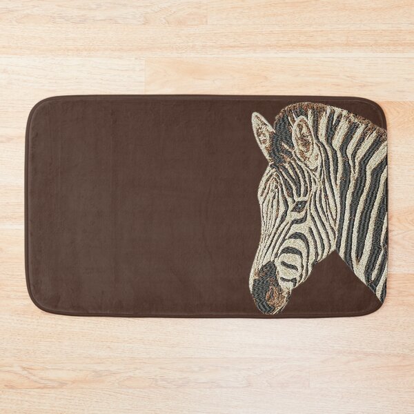Item preview, Machine embroidery, Beautiful Embroidered Zebra, Stitch crafting, unique embroidered art designed and sold by RudolphBarnard.