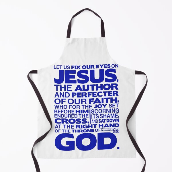 Item preview, Hebrews 12:2 Let Us Fix Our Eyes On Jesus designed and sold by plushism.
