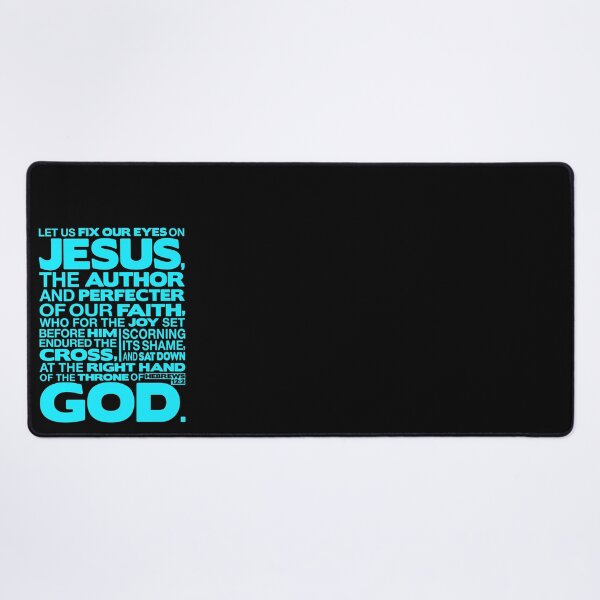 Item preview, Hebrews 12:2 Let Us Fix Our Eyes On Jesus designed and sold by plushism.