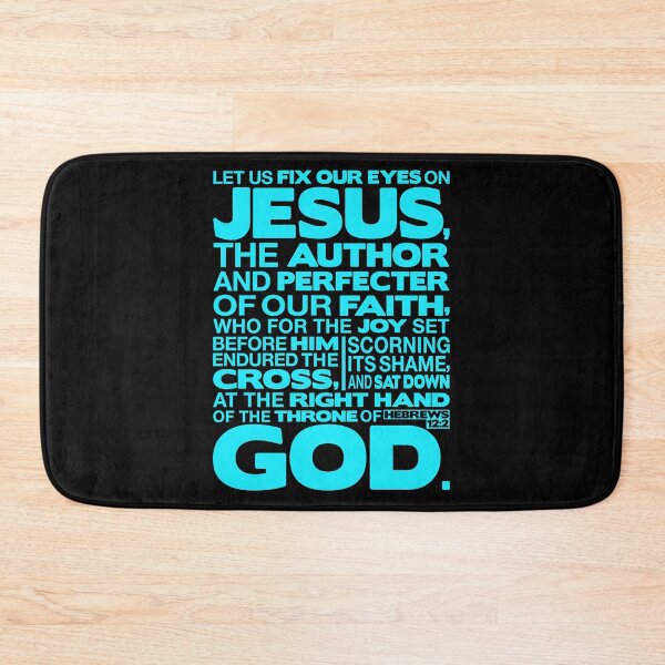 Item preview, Hebrews 12:2 Let Us Fix Our Eyes On Jesus designed and sold by plushism.