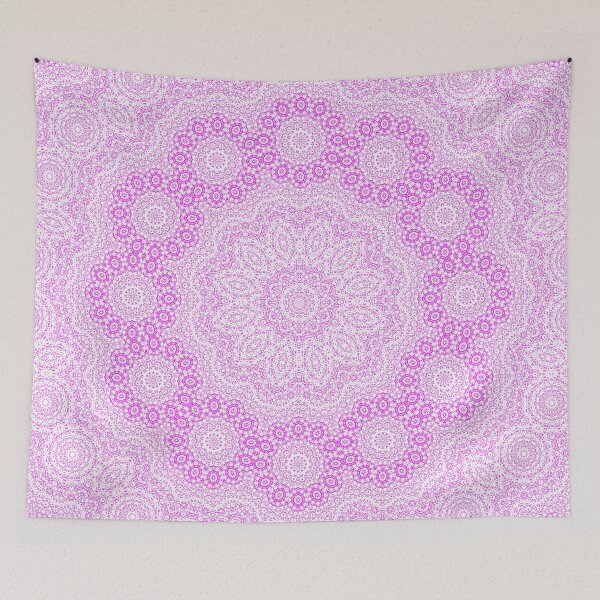 Artikelvorschau, Rosa Engel-Mandala entworfen und verkauft von DiscoGypsyFish.