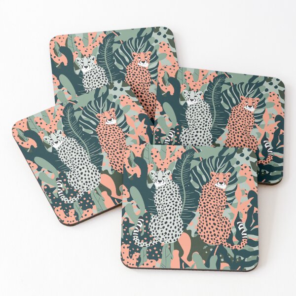Item preview, Amazonian Tropical Jungle Cheetah Prints designed and sold by meggydesigns.