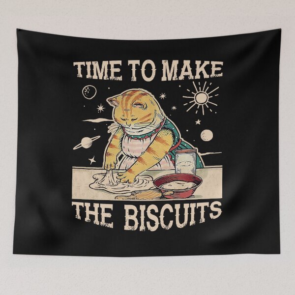Item preview, Cute Kitty Time To Make The Biscuits Cat Lover Universe designed and sold by MarcyFDT3.
