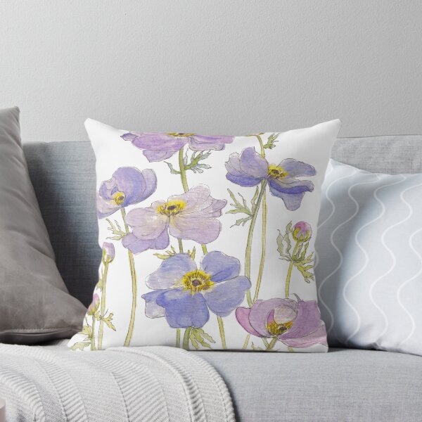Item preview, Lilac Anemone Flowers designed and sold by JRoseDesign.