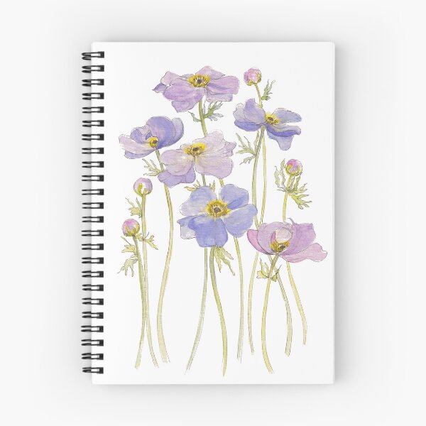Item preview, Lilac Anemone Flowers designed and sold by JRoseDesign.