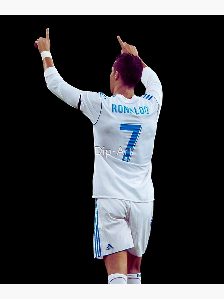Ulykke liste humane Cristiano Ronaldo CR7 - Back Side Style Celebration" Poster for Sale by  Dip-Art | Redbubble