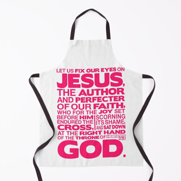 Item preview, Hebrews 12:2 Let Us Fix Our Eyes On Jesus designed and sold by plushism.
