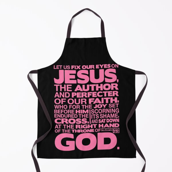 Item preview, Hebrews 12:2 Let Us Fix Our Eyes On Jesus designed and sold by plushism.